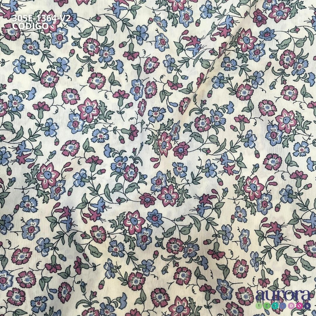 Tricoline Milano - Floral Entardecer