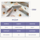 Tricoline Digital 100% Algodão - Coleção Ano Novo