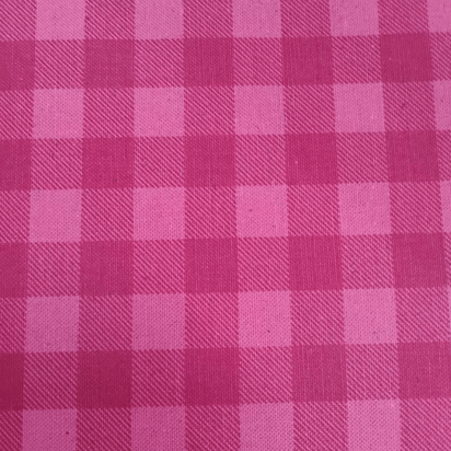 Tecido Linho Misto com Algodão - Estampa Xadrez