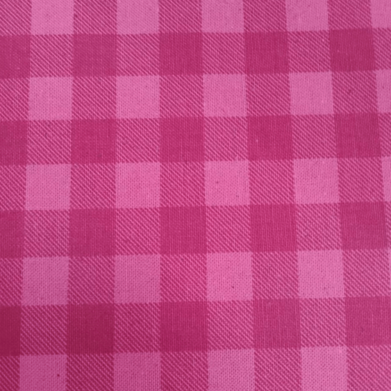 Tecido Linho Misto com Algodão - Estampa Xadrez