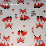 Tecido Flanela Digital -Estampas Animais