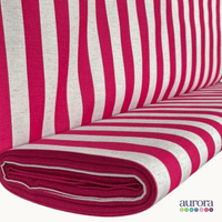 Tecido Linho com Algodão - Coleção Artesanato - Estampa Listras Largas