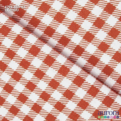 Tricoline Modena 100% Algodão - Xadrez Vichy