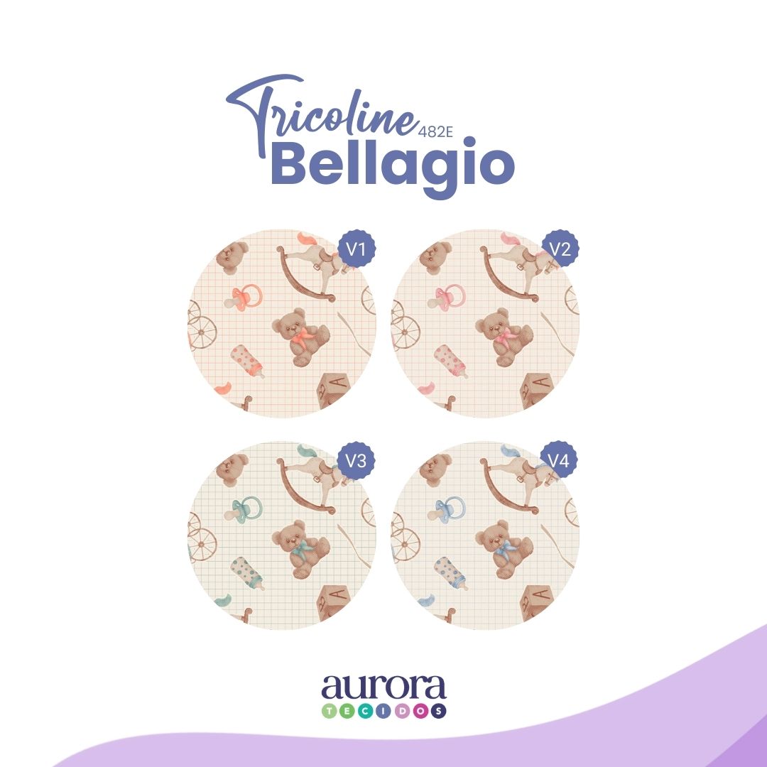Tricoline Bellagio 170 fios - Brinquedos