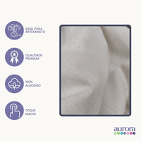 Tecido Linho com Algodão com Linho para Artesanato, Moda e Decoração