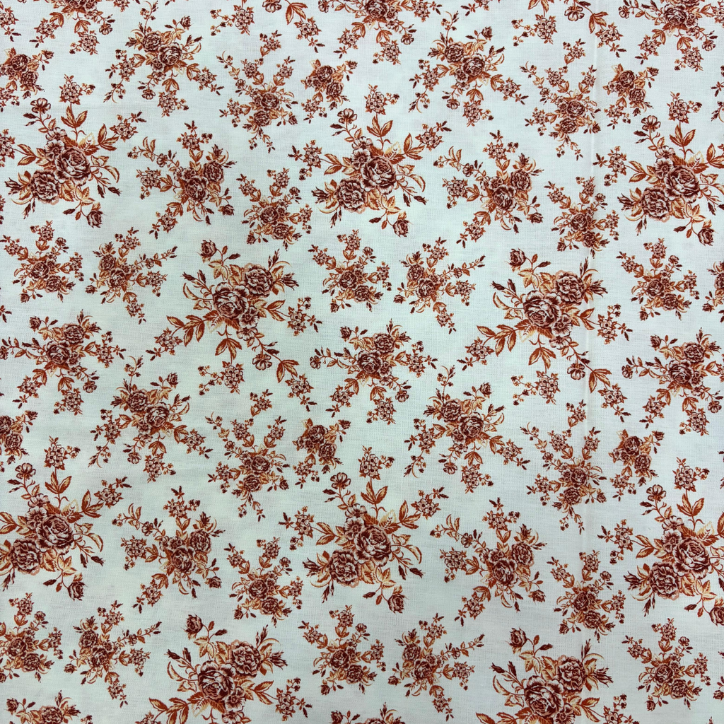 Tricoline Modena 100% Algodão - Bella Cucina - Floral