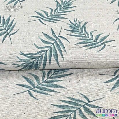 Cotton Linen - Linho com Algodão - Estampa Raminhos