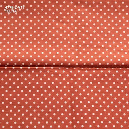 Tricoline Modena 100% Algodão - Poá Pequeno