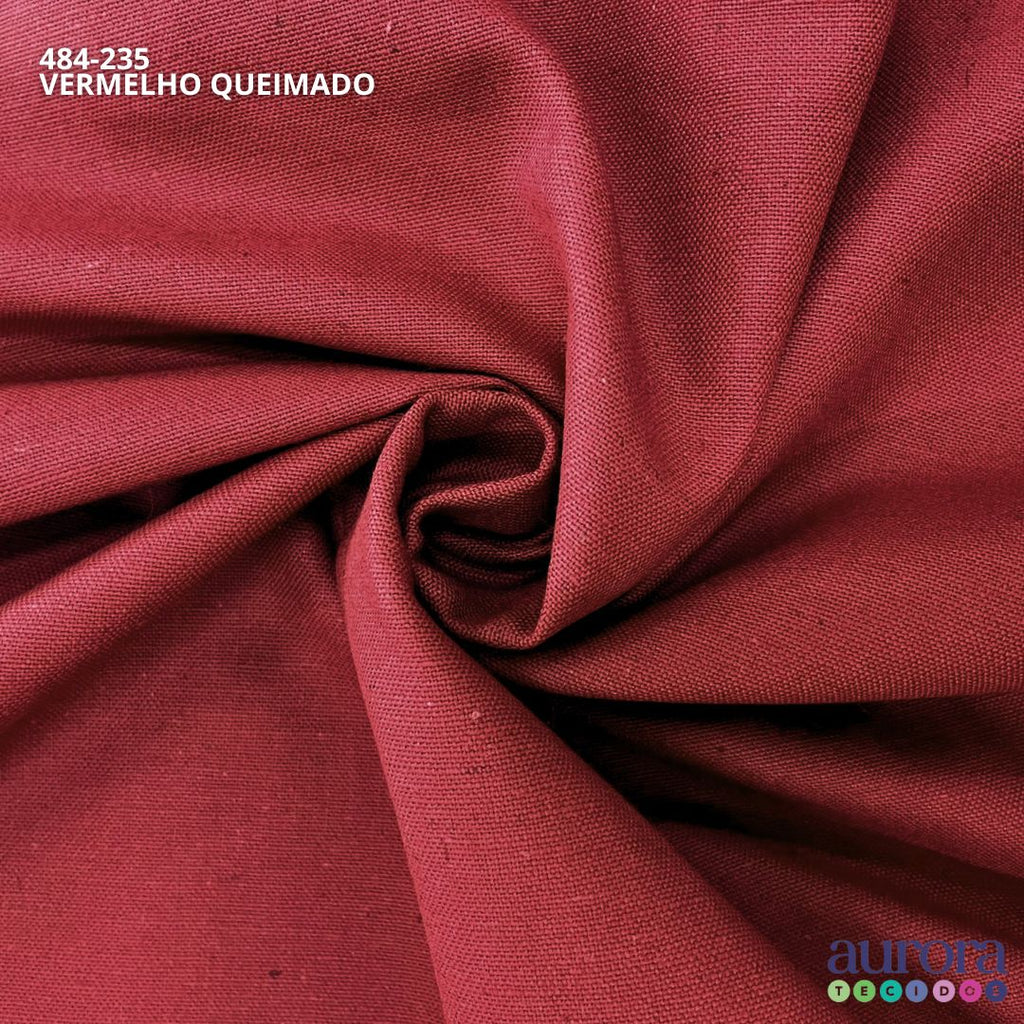 Cotton Linen - Linho com Algodao Liso