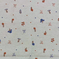 Linho Misto Estampado - Coleção Floral