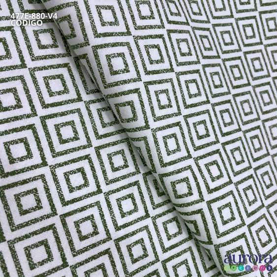 Tricoline Modena 100% Algodão - Bella Cucina Geométricos