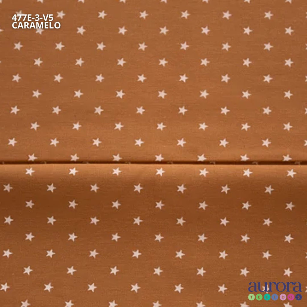 Tricoline Modena 100% Algodão - Estrela