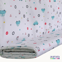 Tecidos Tricoline 100% Algodão Coleção Baby Estampa Brinquedos