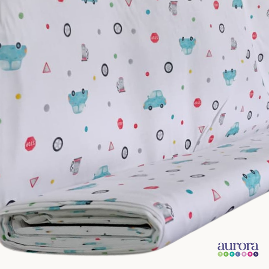 Tecidos Tricoline 100% Algodão Coleção Baby Estampa Brinquedos