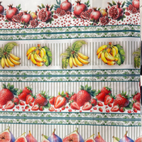 Tricoline Digital - Coleção Frutal