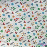 Cotton Linen - Linho com Algodão - Floral Colorido