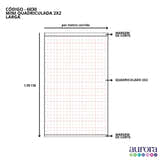Fralda Lisa Mini Quadriculada 2x2 – Largura 1,55m | 100% Algodão para Artesanato e Enxoval