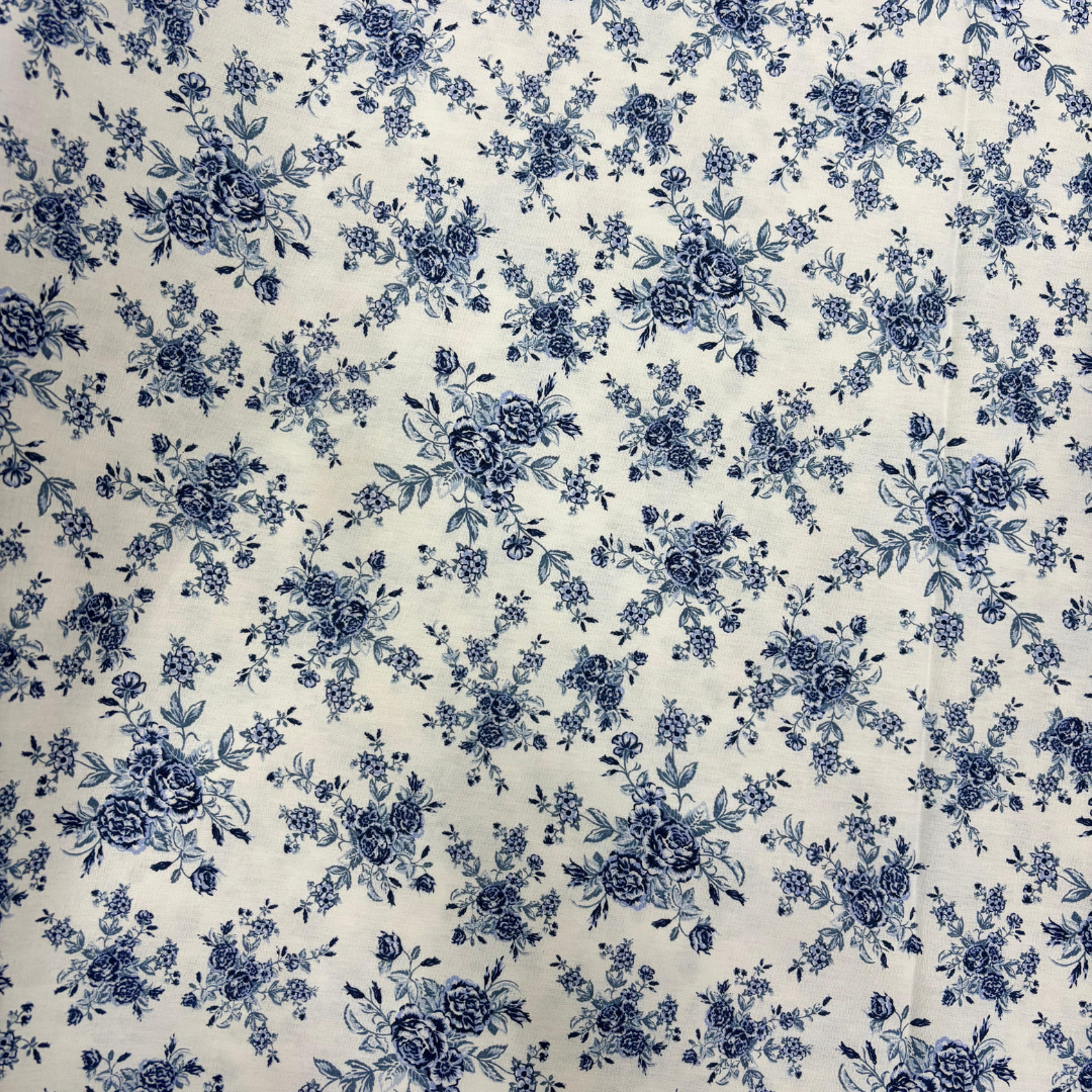 Tricoline Modena 100% Algodão - Bella Cucina - Floral