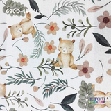 Tecido Flanela Digital -  Estampa Ursos