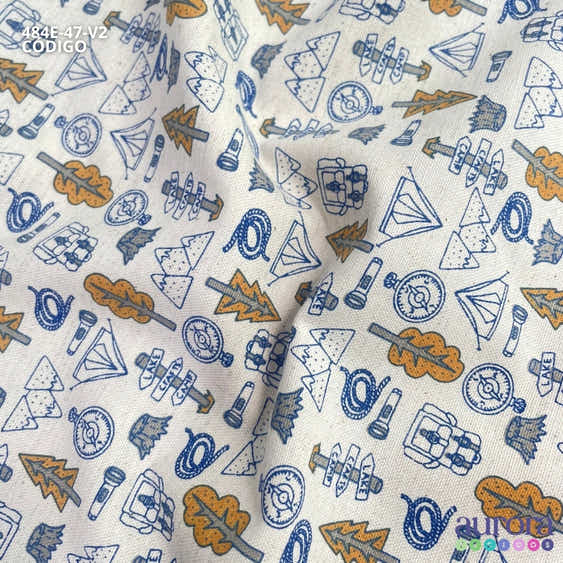 484E - Cotton Linen - Linho com Algodão - Floresta