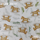 Tecidos Tricoline 100% Algodão Coleção Baby Estampa Brinquedos