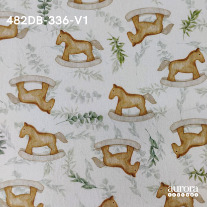 Tecidos Tricoline 100% Algodão Coleção Baby Estampa Brinquedos