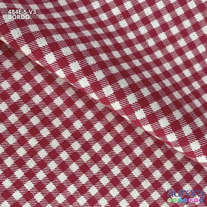 Cotton Linen - Linho com Algodão Estampa Xadrez Vichy
