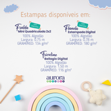 Tricoline Digital 170 fios - Estampa Animais
