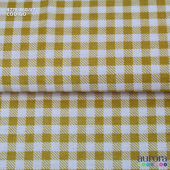 Tricoline Modena 100% Algodão - Xadrez Vichy