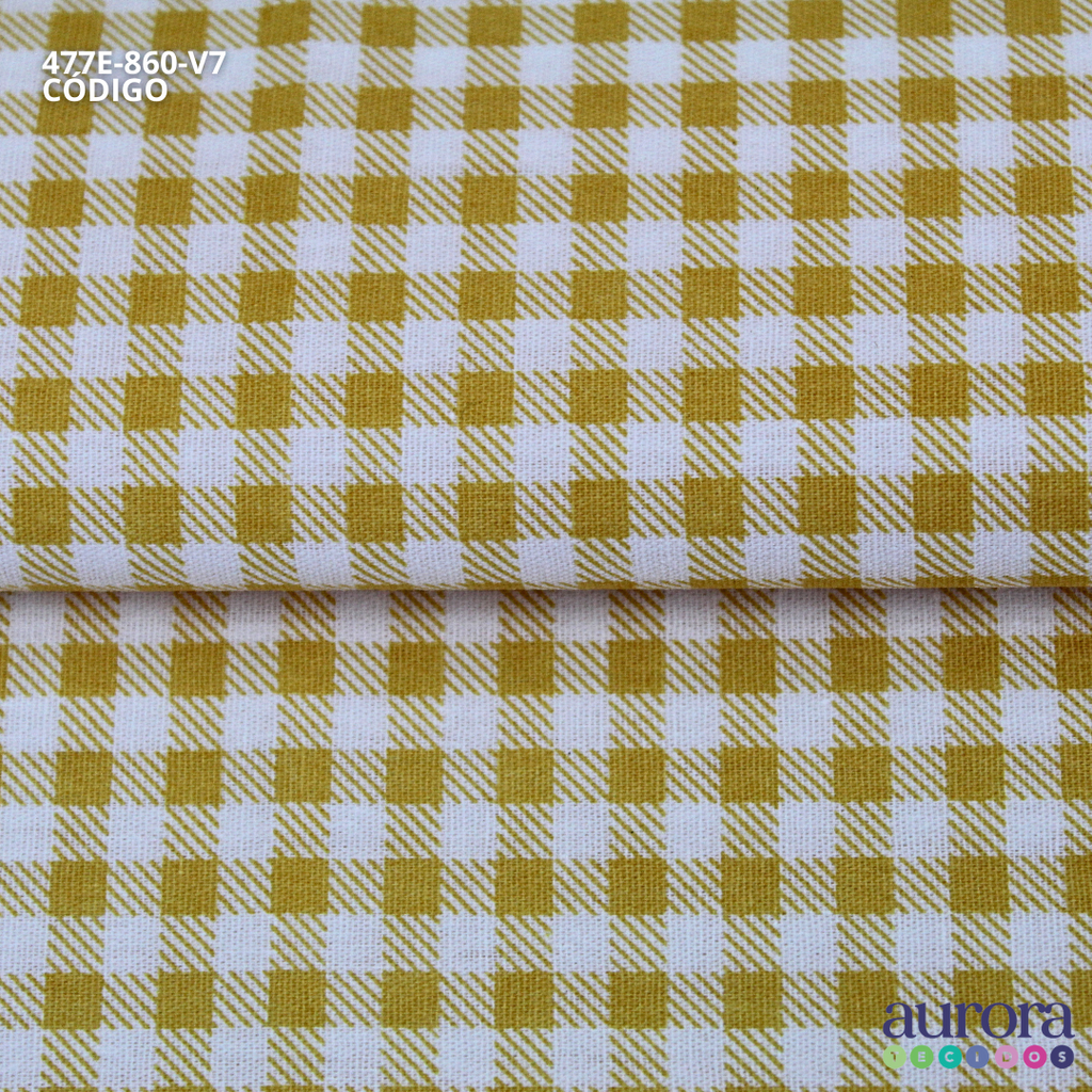 Tricoline Modena 100% Algodão - Xadrez Vichy