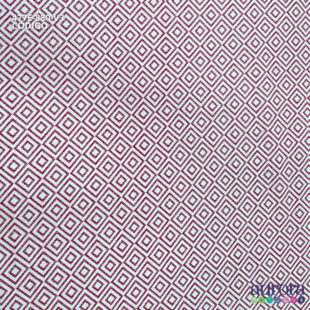 Tricoline Modena 100% Algodão - Bella Cucina Geométricos