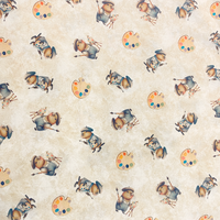 Tricoline Digital - Coleção Capivara