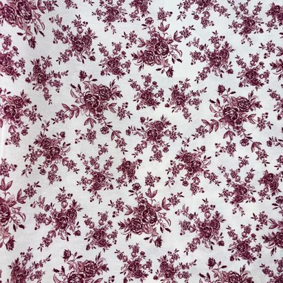 Tricoline Modena 100% Algodão - Bella Cucina - Floral