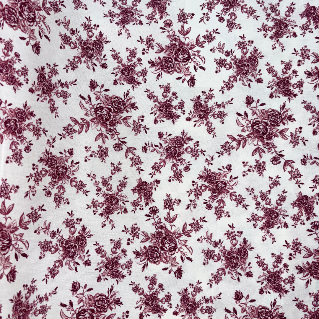 Tricoline Modena 100% Algodão - Bella Cucina - Floral