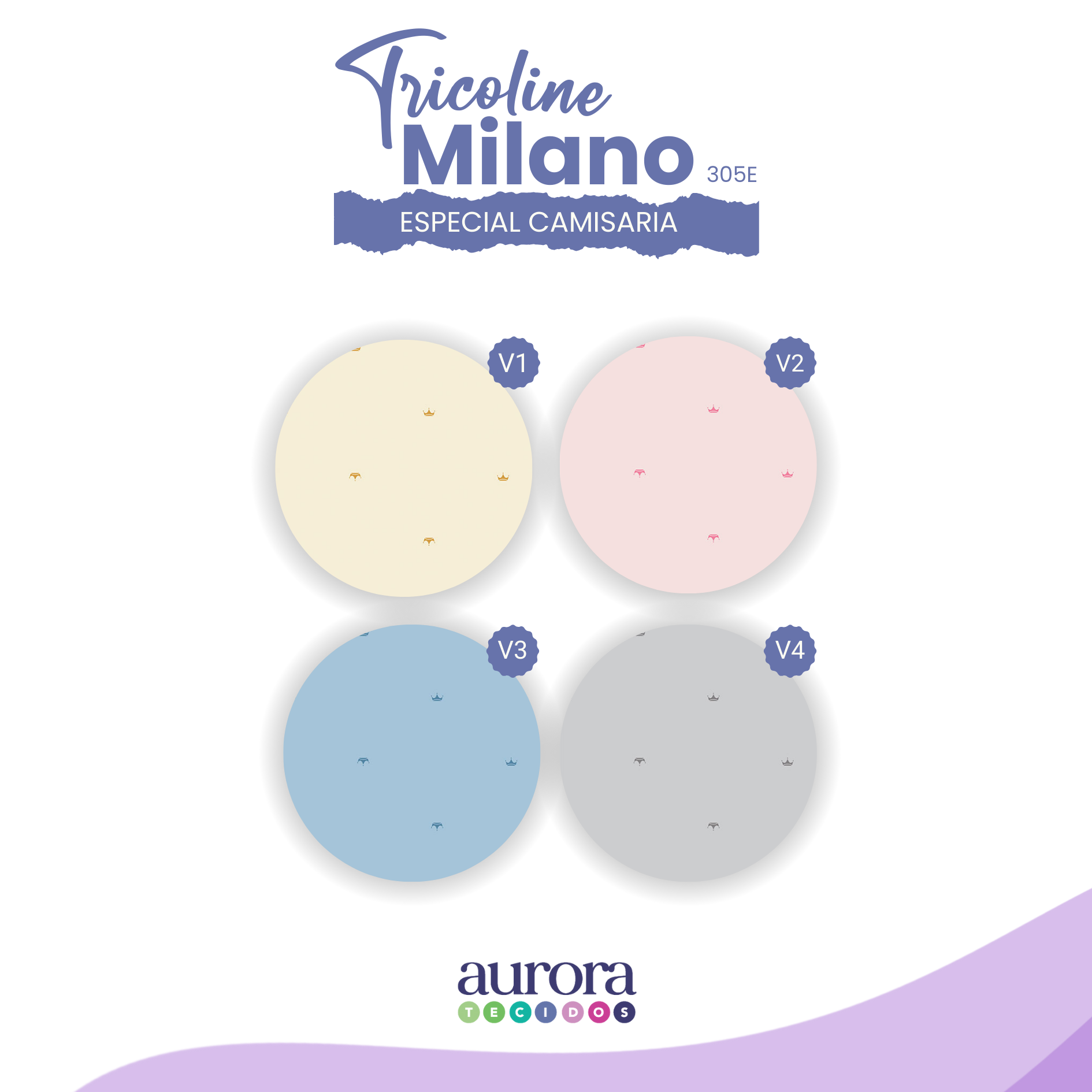 Tricoline Milano - Camisaria I Coroa