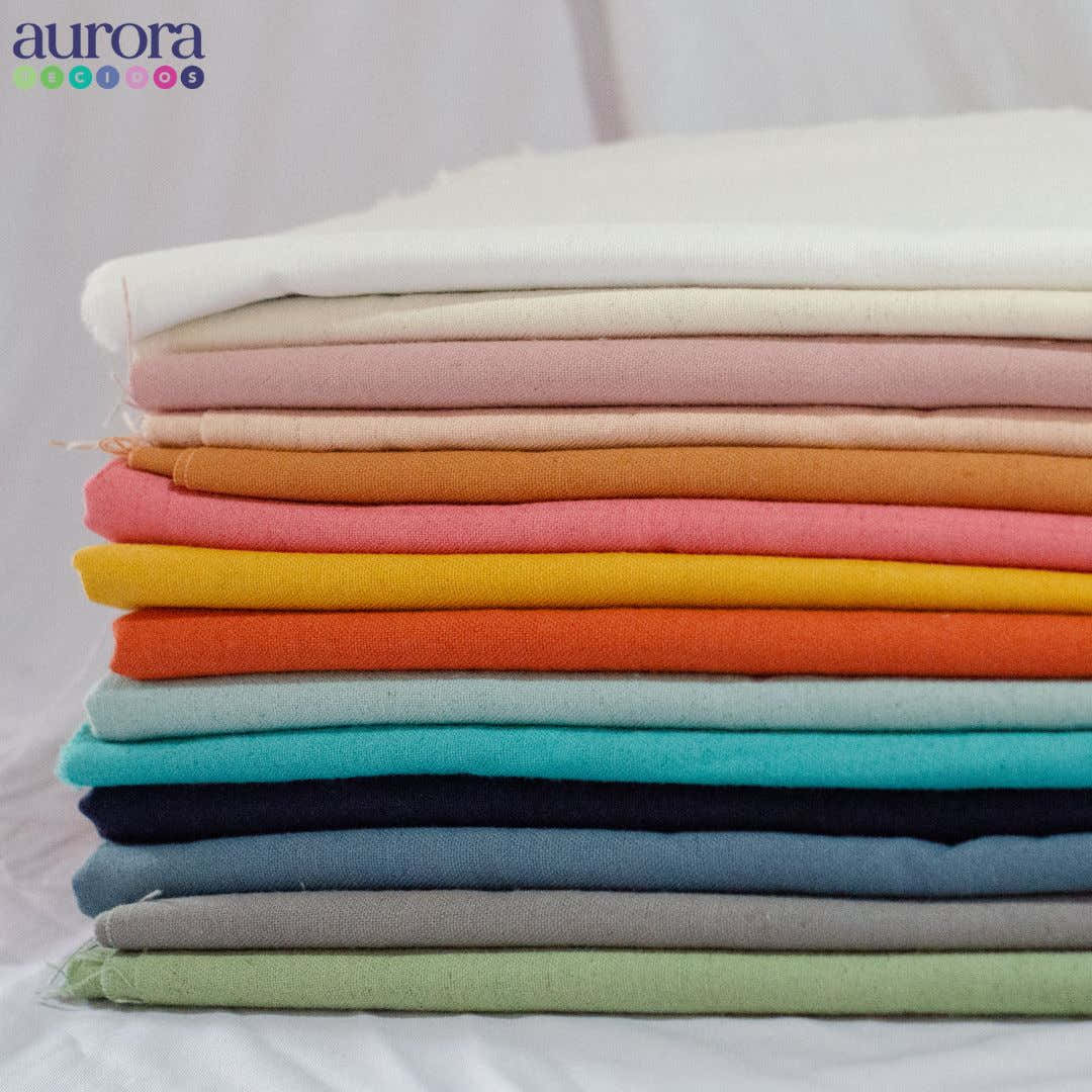 Cotton Linen - Linho com Algodao Liso