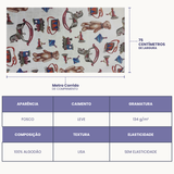 Fraldas Mini Quadriculadas Estampas Digitais - Coleção Brinquedos