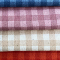 Linho Misto Estampado - Xadrez Rústico