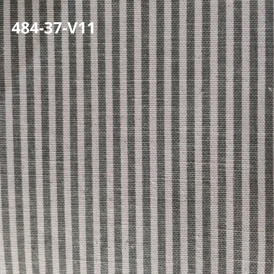 Tecido Linho Misto com Algodão - Estampa Listras