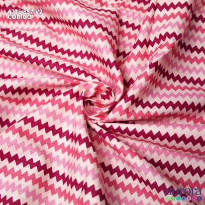 Tricoline Modena 100% Algodão - Chevron