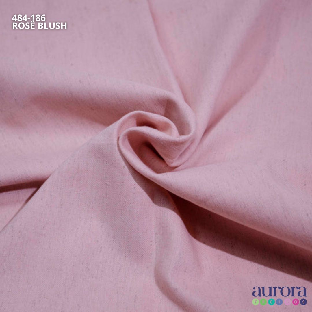Cotton Linen - Linho com Algodao Liso