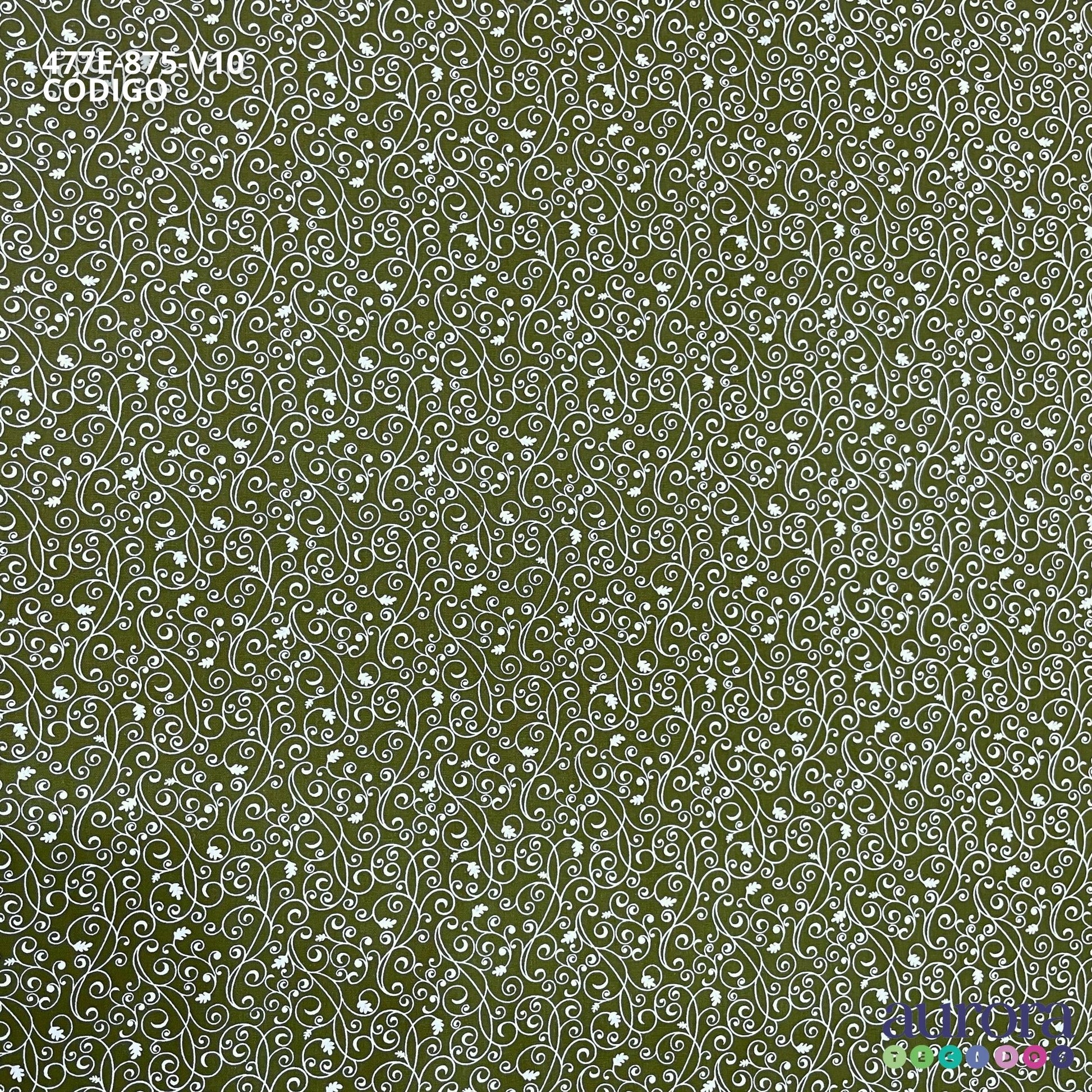 Tricoline Modena 100% Algodão - Bella Cucina Mini Flores