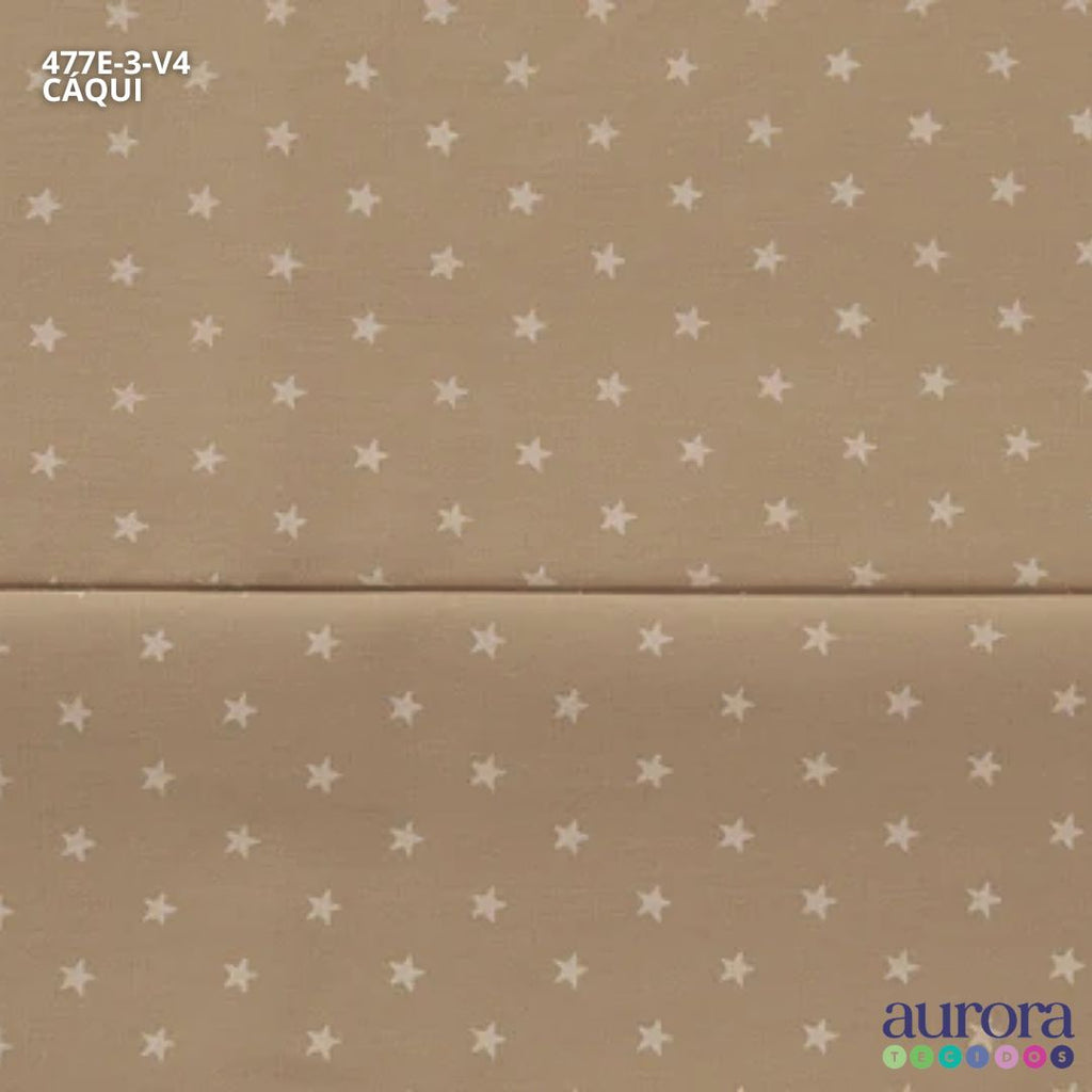 Tricoline Modena 100% Algodão - Estrela