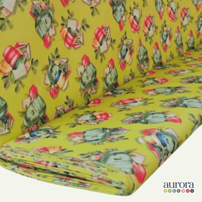 Tricoline Digital 100% Algodão -  Material Escolar