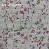 Fraldas Mini Quadriculada Estampas Digitais Floridas