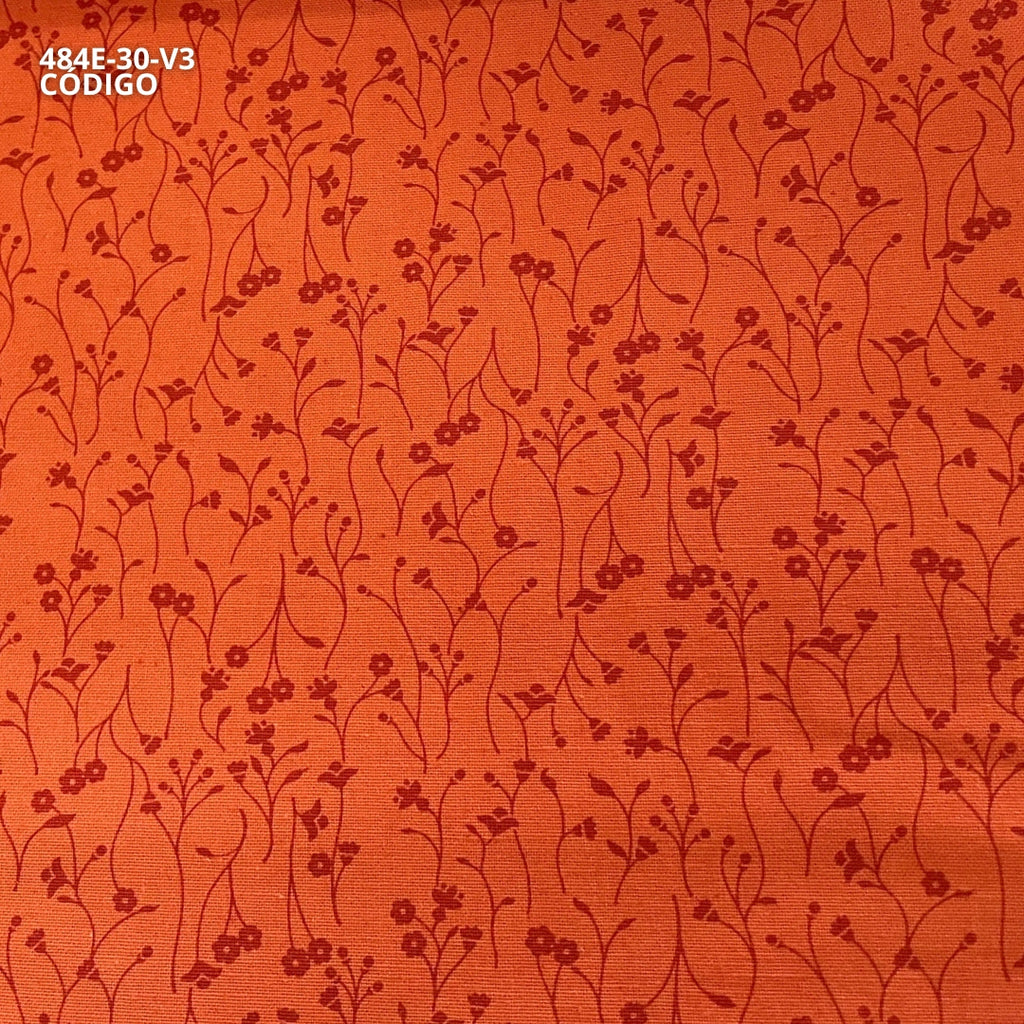Cotton Linen - Linho com Algodão - Estampa Folhagem II