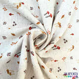 Cotton Linen - Linho com Algodão - Cogumelos Entardecer