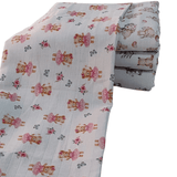 Fraldas Mini Quadriculadas Estampas Digitais - Coleção Ursos