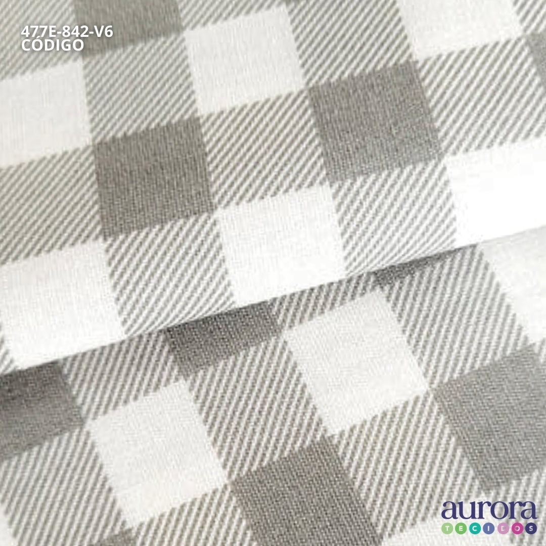 Tricoline Modena 100% Algodão  - Xadrez