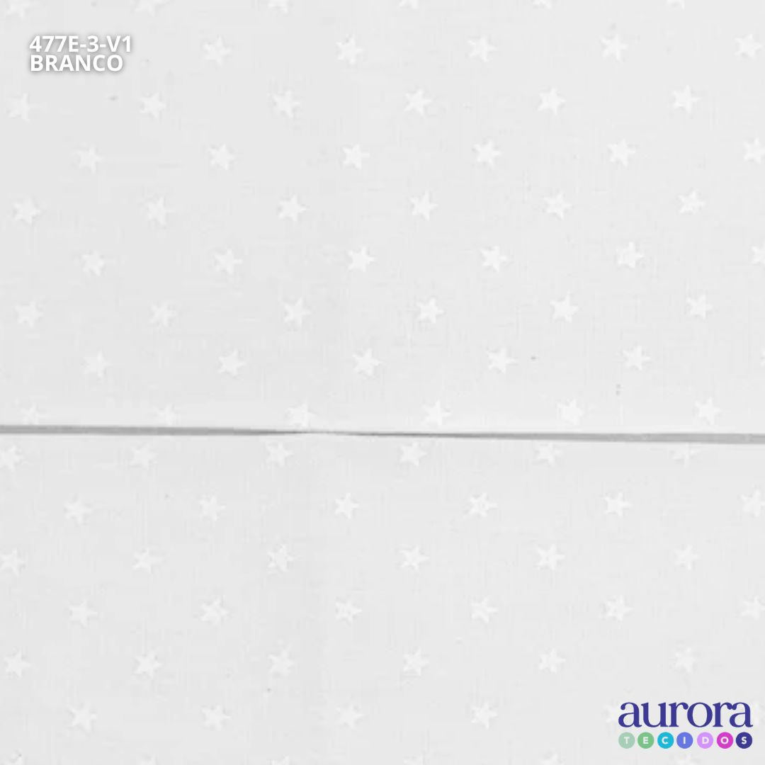 Tricoline Modena 100% Algodão - Estrela